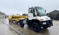 Mercedes Unimog U400 with Danline Runway Sweeper Mercedes Unimog U400 with Danline Runway Sweeper