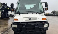 Mercedes Unimog U400 with Danline Runway Sweeper Mercedes Unimog U400 with Danline Runway Sweeper