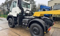 Mercedes Unimog U400 with Danline Runway Sweeper Mercedes Unimog U400 with Danline Runway Sweeper
